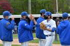 Baseball vs CGA  Wheaton College Baseball vs Coast Guard Academy during game one of the NEWMAC semi-finals playoffs. - (Photo by Keith Nordstrom) : Wheaton, baseball, NEWMAC